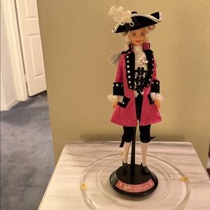 BARBIE AS “GEORGE” WASHINGTON